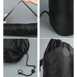 Olisicht Baseball Bat Steel 32 in Black with Carry Bag