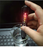 Auto Liquid testing Brake Fluid Tester pen 5 LED indicator display