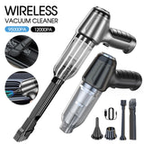 12000PA / 95000PA Wireless Car Vacuum Cleaner Handheld Vacuum Mini Power Suction Dust Blow