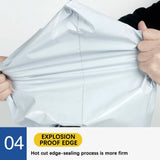 100pcs Poly Mailer Plastic Satchel Parcel Courier Self Sealing Shipping Bag Satchet