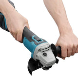 Brushless Cordless Angle Grinder 125mm Cutting Polishing For Makita 18V Battery