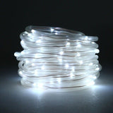 100 LED Solar Fairy String Rope Light Outdoor Waterproof Garden Decor Night Lamp