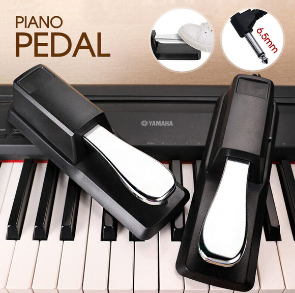 Piano Damper Sustain Pedal Foot Switch for Electric Yamaha Casio Roland Keyboard