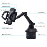 Car Cup Holder Phone Mount 360 Rotating Adjustable Bracket for Mobile Phone GPS