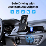 Wireless Bluetooth 5.1 Receiver Dongle Car AUX Music 3.5mm Adapter Cable