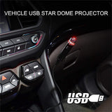 Car USB Roof LED Star Party Lights Atmosphere Starry Sky Night Projector Lamps