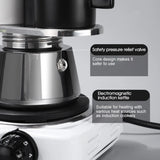 2 Cup Stainless Steel Coffee Maker Pot Stove Top Espresso Brewer