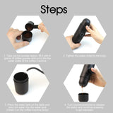 Portable Manual Espresso Maker – Travel Coffee Machine for Ground Coffee