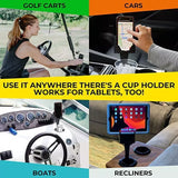 2in1 Universal Car Cup Holder Bottle Coffee Stand Cradle 360° Phone GPS Mount