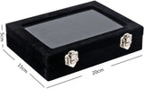 1pc Jewelry Storage Case Tray Holder Display Earring Ring Ornaments Organize
