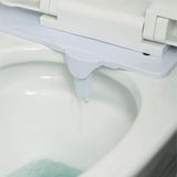Foldable Dual Nozzle Seat Bidet Attachment for Enhanced Cleaning Unisex