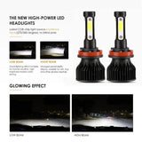 H11 LED Headlight Kit Low Beam Bulbs Super Bright 360000LM 6000K White