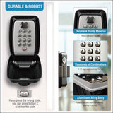 Waterproof Anti-Theft Car Window Mounted Password Keybox