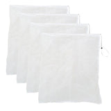 4 Pack Garden Plant Netting Covers Bags with Drawstring Plant Protection Covers Bags