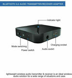 Wireless Bluetooth Music Audio Transmitter Receiver HIFI MP3 TV Adapter RCA AUX