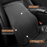 Car Seat Memory Foam Lumbar Back Pillow Support