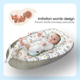 Baby Nest Bed Lounger Sleeping Portable Pillow Newborn Bassinet Crib Cot