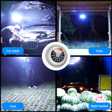 Rechargeable 120 LED Camping Tent Light USB Solar Lantern Outdoor Lamp + Remote