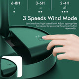 Telescopic Portable Floor Fan 3 Speeds USB Foldable Fan