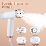 1000W Foldable Handheld Clothes Steamer Quick & Powerful Wrinkle Remover Iron