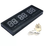 Digital Large Big Jumbo LED Wall Desk Alarm Clock With Calendar Temperature