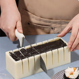 DIY Sushi Maker Making Kit Rice Roller Mold Beginners Homemade Kitchen Tool Set