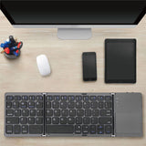Portable Mini Folding Bluetooth Keyboard Wireless