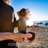 Portable Manual Espresso Maker – Travel Coffee Machine for Ground Coffee