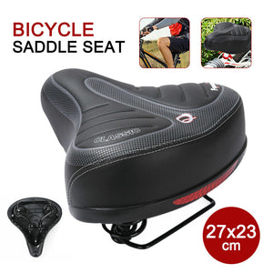 Wide Big Bum Bike Bicycle Gel Cruiser Comfort Saddle Seat Sporty Soft Cushion