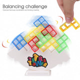 48/96x Tetra Tower Balance Stacking Blocks Game Team Toys Xmas Gifts Kids Adults