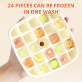 Countertop Ice Maker Machine 48pcs Capacity Food-Grade Double-Layer