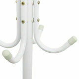 3-Tier Hat Clothes Rack Metal 12 Hook Coat Hanger Stand