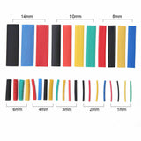 328 pcs Heat Shrink Tubing Insulation Sleeving Tube Assortment Wire Cable Set