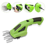 Cordless Hedge Trimmer Grass Shear, 1100RPM Garden Handheld Hedge Shrub Cutter