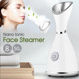 Nano Ionic Face Steamer Facial Humidifier Spa Mist Unclogs Pores Moisturizing