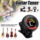 Guitar Tuner Clip On Tuner for Electric Acoustic Guitars Bass Chromatic Violin
