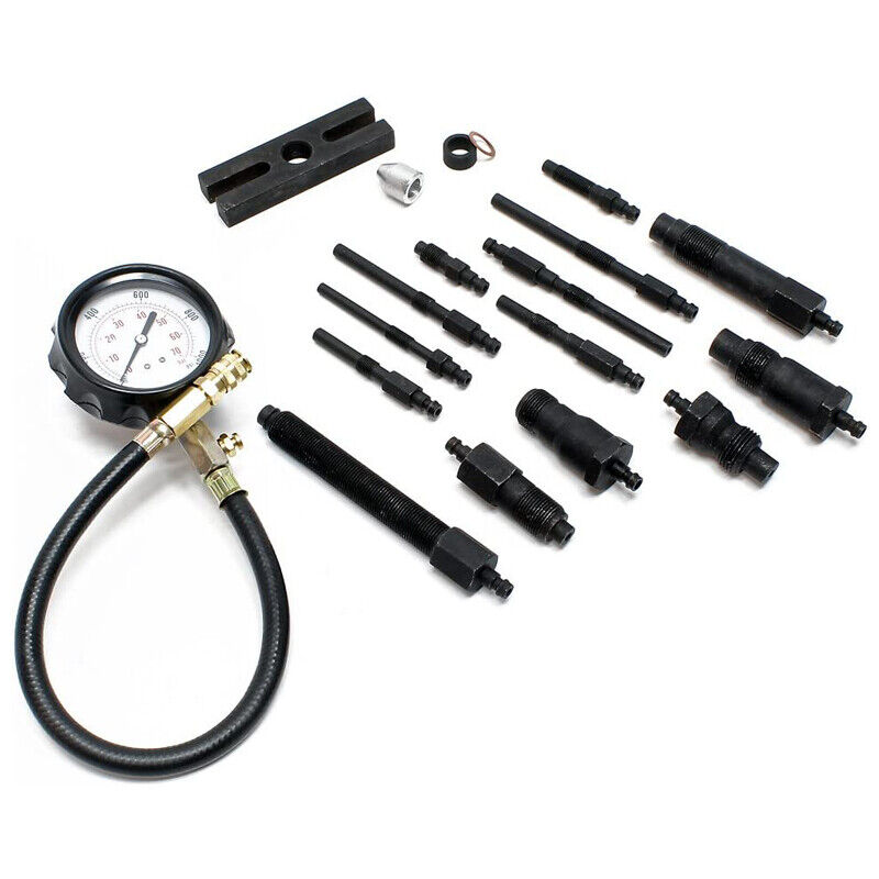 17PCS AU Diesel Engine Compression Tester Kit Tool Set Automotive Comp ...