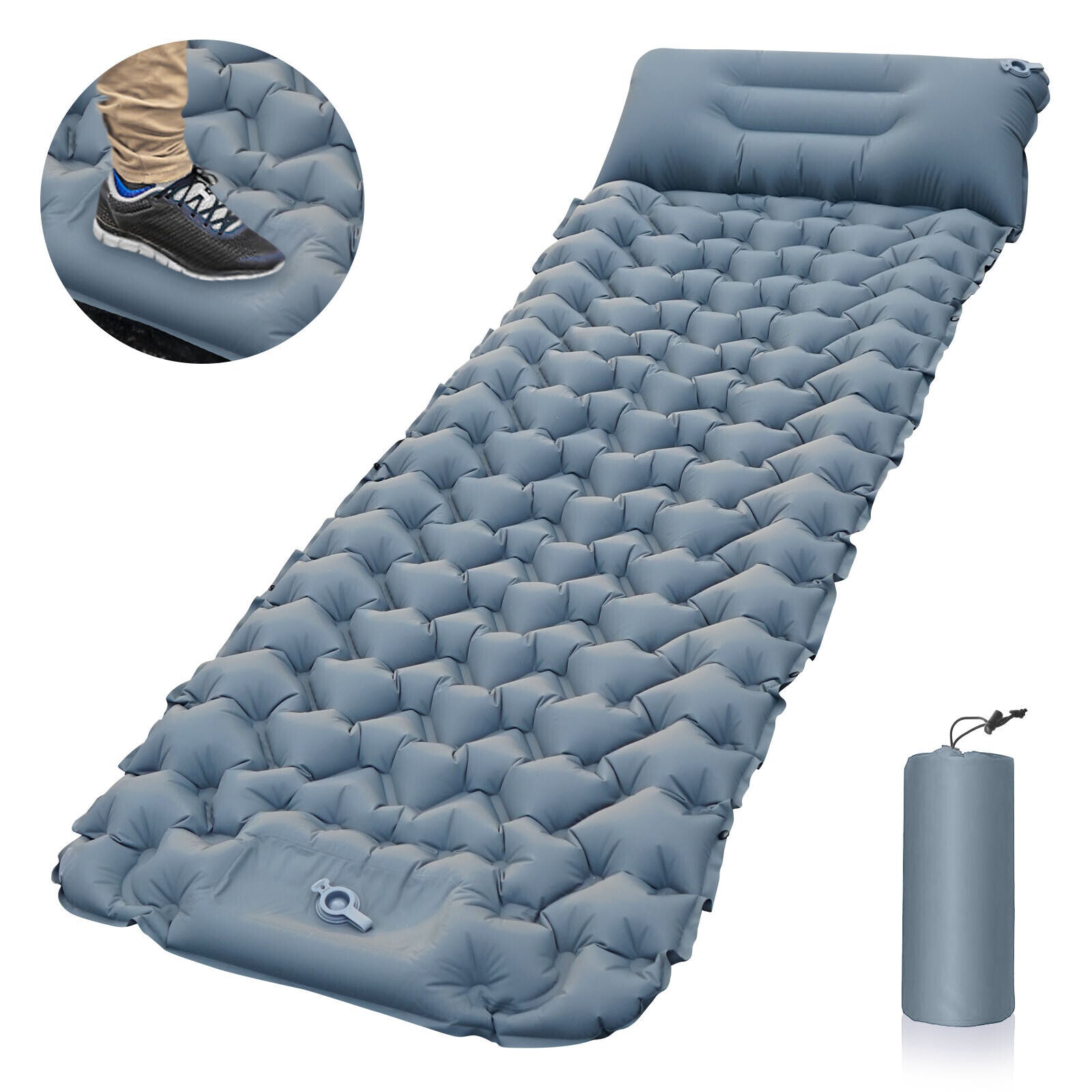 Puncture proof camping air mattress hotsell