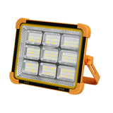 162LED Rechargeable Work Light Solar Floodlight USB Portable Emergency Lamp