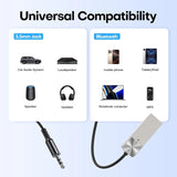 Wireless Bluetooth 5.1 Receiver Dongle Car AUX Music 3.5mm Adapter Cable