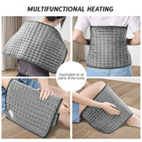 Electric Heat Pad Heating Mat Warmer Blanket Back Pain Relief Adjustable Home