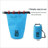 Waterproof Bag Dry Sack Fishing Camping Canoeing Outdoor Sport 10/15/20/30 L