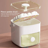 Countertop Ice Maker Machine 48pcs Capacity Food-Grade Double-Layer