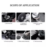 100MM 115MM 125MM Grinding Wheel Poly Strip Disc Wheel Paint Rust Removal