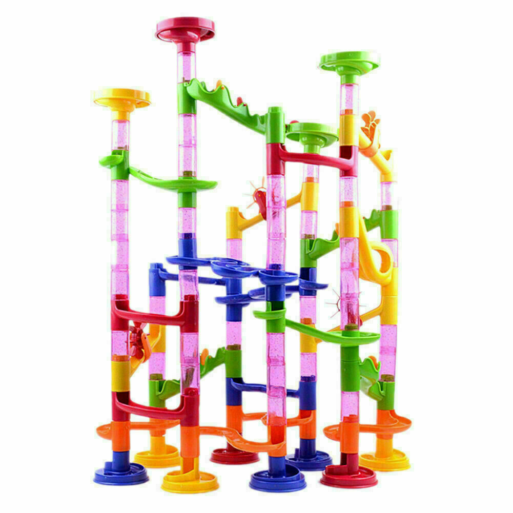 105Pcs Marble Run Race Construction Maze Ball Track DIY Building Block ...