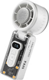 3600 mah High Speed Portable Mini Fan, Handheld Turbo Cooling Fan with 3 Speeds