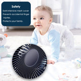 8Inch USB Powerful Silent Cooling Desk Fan Portable USB Fan 360°
