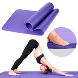 15mm Thick Yoga Mat Pad NBR Nonslip Exercise Fitness Pilate Gym Durable