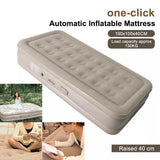 Outdoor camping one-click automatic inflatable mattress folding mattresses