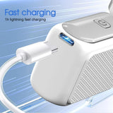 3000mah Mini Portable Ice Fan with Smart LED Display–Handheld Turbo Cooling Fan
